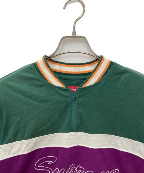 SUPREME（シュプリーム）SUPREME (シュプリーム) Half Zip S/S Baseball Top マルチカラー サイズ:Mの古着・服飾アイテム
