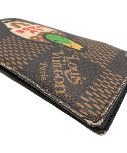 LOUIS VUITTON（ルイ ヴィトン）LOUIS VUITTON (ルイ ヴィトン) ダミエジャイアント ポルトフォイユ ブラザ  財布 N60393 ブラウンの古着・服飾アイテム
