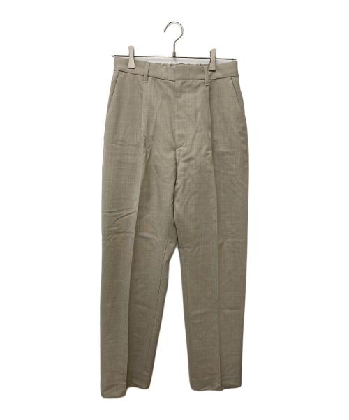 FRAMeWORK（フレームワーク）FRAMeWORK (フレームワーク) 強撚Wストレートパンツ 23030220320020 ベージュ サイズ:40の古着・服飾アイテム