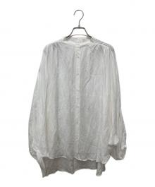 FRAMeWORK（フレームワーク）の古着「シアーリネンポンチョブラウス」｜ホワイト