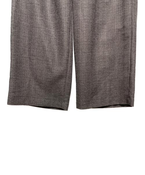 Spick and Span（スピック＆スパン）Spick and Span (スピック＆スパン) リネンライクカラミパンツ ブラウン サイズ:40の古着・服飾アイテム