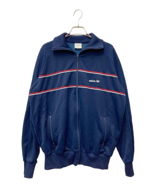 adidas（アディダス）adidas (アディダス) 80sトラックジャケット ブルー サイズ:Lの古着・服飾アイテム