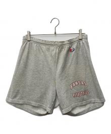 Champion（チャンピオン）の古着「スウェットハーフパンツ」｜グレー