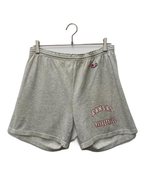 Champion（チャンピオン）Champion (チャンピオン) スウェットハーフパンツ グレー サイズ:XLの古着・服飾アイテム