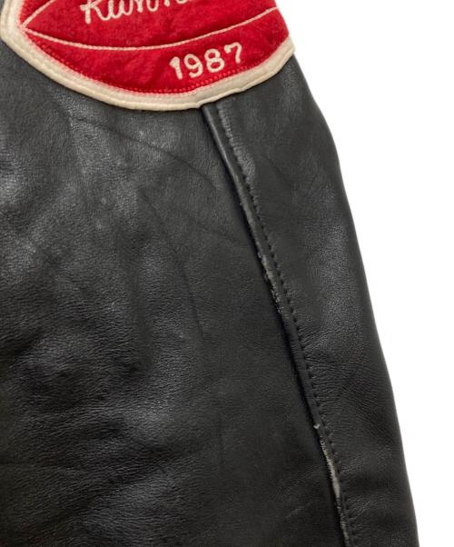 SPORTING GOODS（スポーティング グッド）SPORTING GOODS (スポーティング グッド) 切替ワッペンスタジャン レッド サイズ:42の古着・服飾アイテム