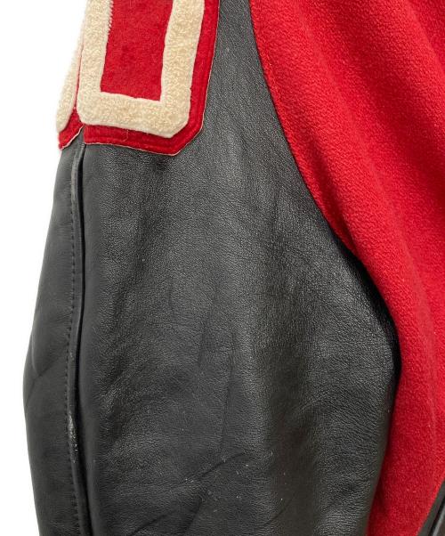 SPORTING GOODS（スポーティング グッド）SPORTING GOODS (スポーティング グッド) 切替ワッペンスタジャン レッド サイズ:42の古着・服飾アイテム