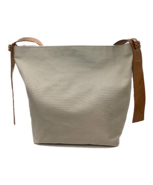 Kamaro'an（カマロアン）Kamaro'an (カマロアン) キャンバス ワンハンドルショルダーバッグ ベージュの古着・服飾アイテム