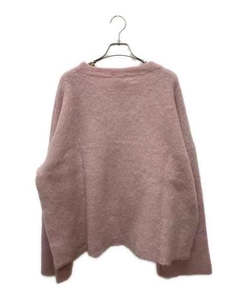 SEMICOUTURE（セミクチュール）SEMICOUTURE (セミクチュール) モヘア混ニット ピンク サイズ:XSの古着・服飾アイテム