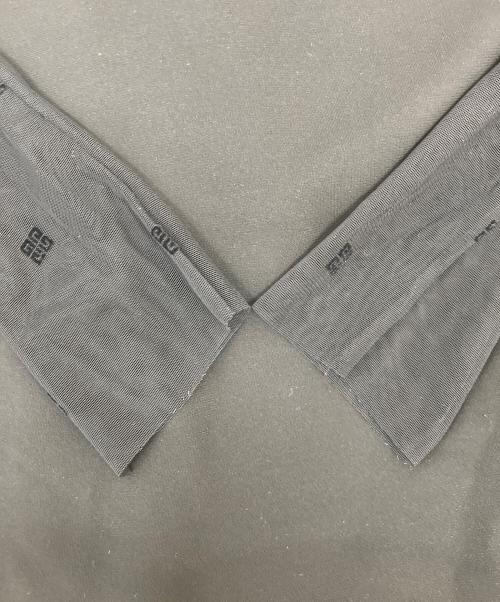 GIVENCHY（ジバンシィ）GIVENCHY (ジバンシィ) 4G ハイネック チュールスリーブ ミディドレス ブラック サイズ:36の古着・服飾アイテム