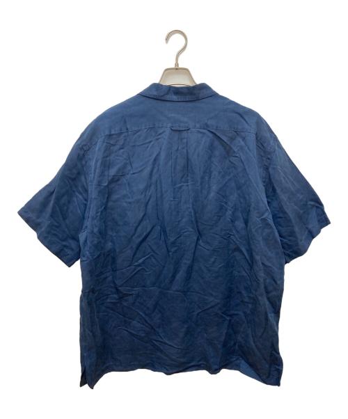 POLO RALPH LAUREN（ポロ・ラルフローレン）POLO RALPH LAUREN (ポロ・ラルフローレン) CALDWELL 半袖オープンカラーシャツ ブルー サイズ:XLの古着・服飾アイテム