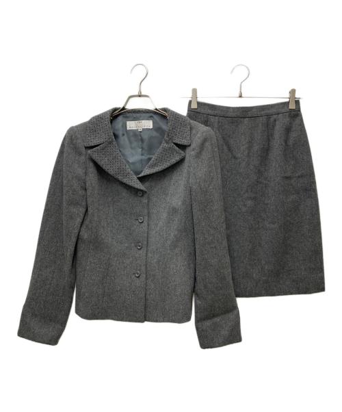 BALENCIAGA（バレンシアガ）BALENCIAGA (バレンシアガ) スカートセットアップ グレー サイズ:38の古着・服飾アイテム