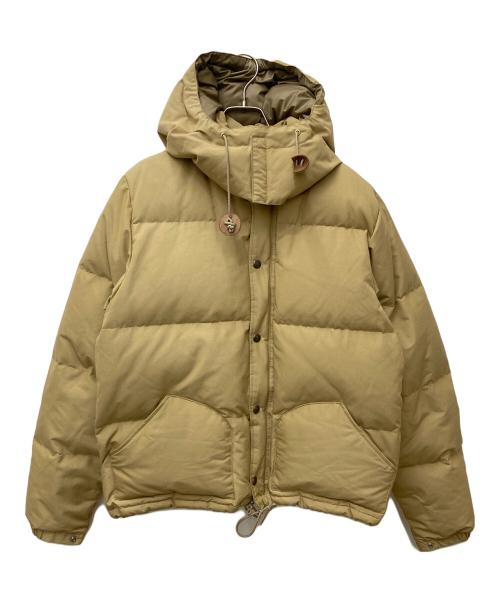 SIERRA DESIGNS（シエラデザインズ）SIERRA DESIGNS (シエラデザインズ) フード付きダウンジャケット 7951L ベージュ サイズ:Mの古着・服飾アイテム
