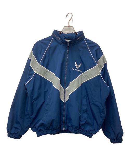 US AIR FORCE（ユーエスエアフォース）US AIR FORCE (ユーエスエアフォース) SKILCRAFT PTUナイロンジャケット　8415-01-518-4609 ネイビー サイズ:Lの古着・服飾アイテム