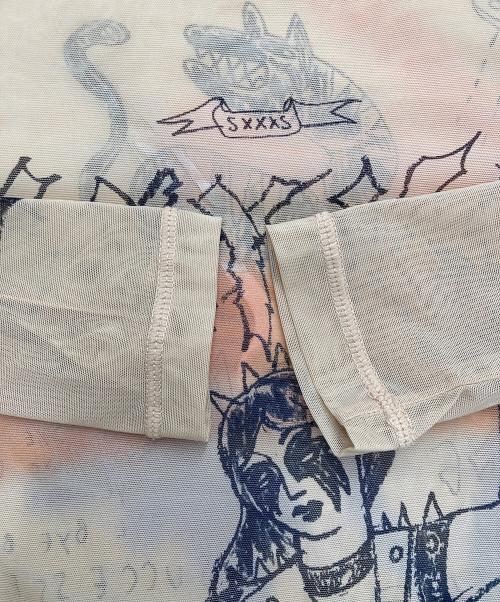 DIESEL（ディーゼル）DIESEL (ディーゼル) T-SIELY セカンドスキンシアートップ ベージュ サイズ:Mの古着・服飾アイテム