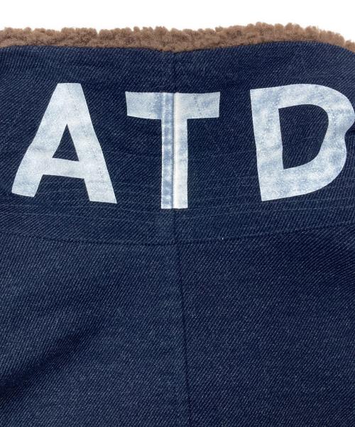 AT-DIRTY（アットダーティ）AT-DIRTY (アットダーティ) HEAVY BOA COAT ネイビー サイズ:Lの古着・服飾アイテム