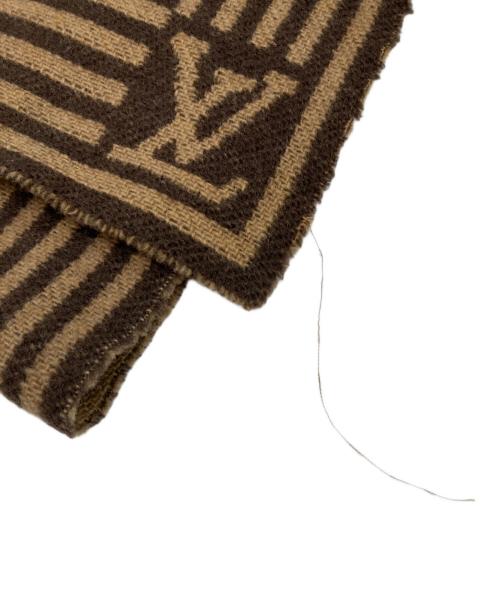 LOUIS VUITTON（ルイ ヴィトン）LOUIS VUITTON (ルイ ヴィトン) マフラー ブラウンの古着・服飾アイテム