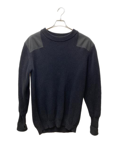 waiper（ワイパー）waiper (ワイパー) U.S.M.C コットンニット コマンドセーター ブラック サイズ:Mの古着・服飾アイテム