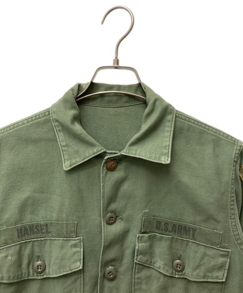 US ARMY（ユーエスアーミー）US ARMY (ユーエスアーミー) ミリタリージャケット　100-67-C-3717 オリーブ サイズ:表記無しの古着・服飾アイテム