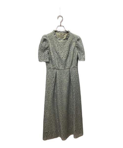 Kaene（カエン）Kaene (カエン) SHIPS (シップス) コードレースワンピース グリーン サイズ:Freeの古着・服飾アイテム