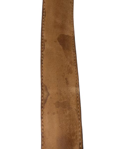 GUCCI（グッチ）GUCCI (グッチ) GG インターロッキングベルト 114876 ブラウンの古着・服飾アイテム