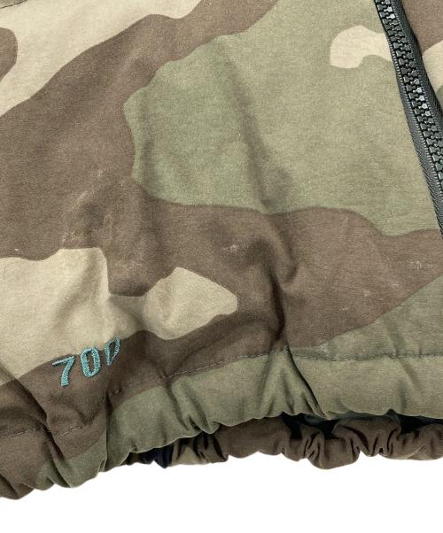 THE NORTH FACE（ザ ノース フェイス）THE NORTH FACE (ザ ノース フェイス) カモ柄ヌプシダウンベスト ND00490 グリーン サイズ:XLの古着・服飾アイテム