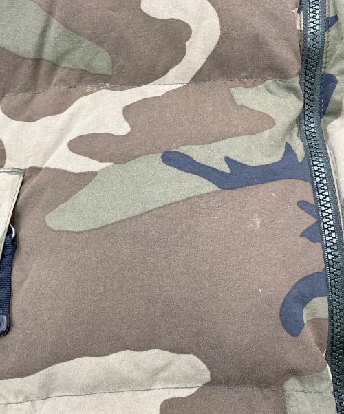 THE NORTH FACE（ザ ノース フェイス）THE NORTH FACE (ザ ノース フェイス) カモ柄ヌプシダウンベスト ND00490 グリーン サイズ:XLの古着・服飾アイテム
