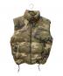 THE NORTH FACE（ザ ノース フェイス）の古着「カモ柄ヌプシダウンベスト ND00490」｜グリーン