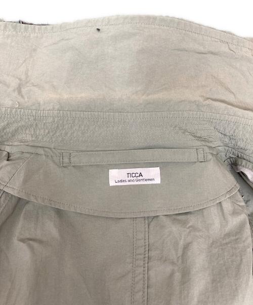 ticca（ティッカ）ticca (ティッカ) 別注〉トレンチコート グリーン サイズ:2の古着・服飾アイテム