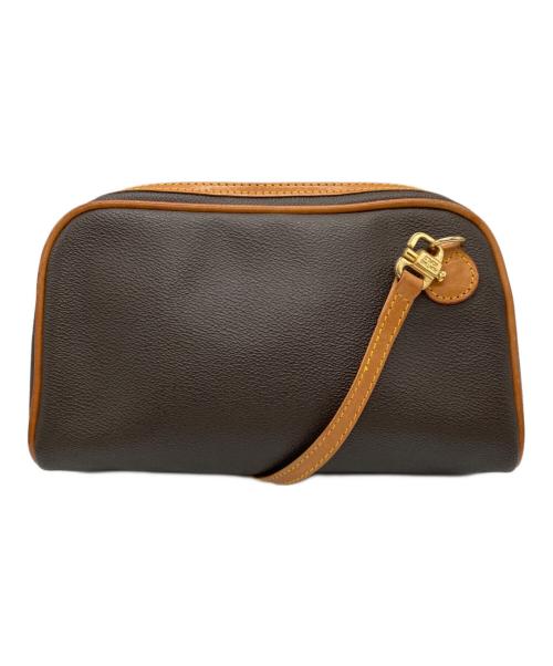 HUNTING WORLD（ハンティングワールド）HUNTING WORLD (ハンティングワールド) ミニショルダーバッグ ブラウンの古着・服飾アイテム