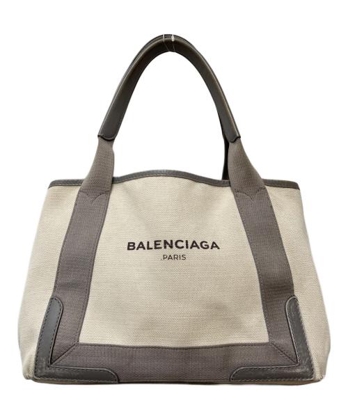 BALENCIAGA（バレンシアガ）BALENCIAGA (バレンシアガ) キャンバストートバッグ グレーの古着・服飾アイテム