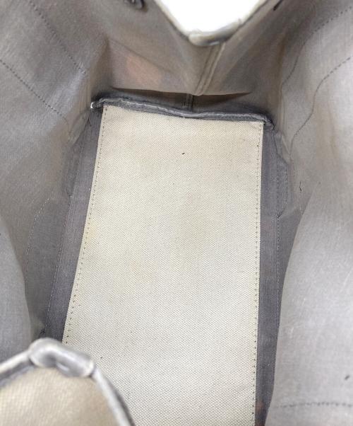 BALENCIAGA（バレンシアガ）BALENCIAGA (バレンシアガ) キャンバストートバッグ グレーの古着・服飾アイテム