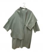 LIBJOIEリブジョア）の古着「リバーストールコート　22267020」｜グリーン