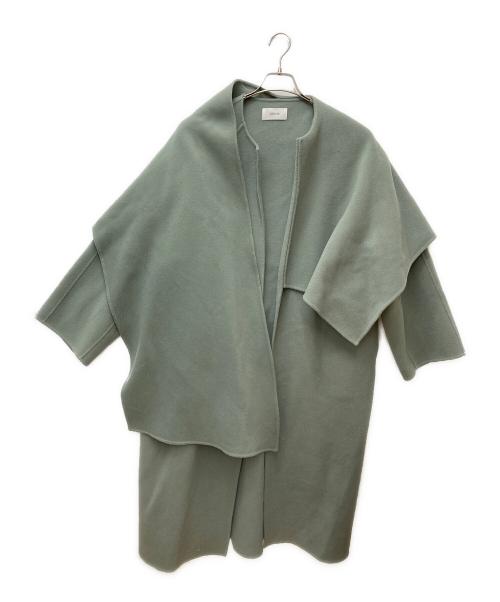 LIBJOIE（リブジョア）LIBJOIE (リブジョア) リバーストールコート　22267020 グリーン サイズ:S 未使用品の古着・服飾アイテム