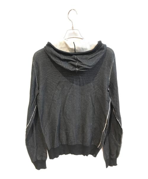 DIESEL（ディーゼル）DIESEL (ディーゼル) ジップパーカー　00SI2F0LASD ブラック サイズ:Mの古着・服飾アイテム