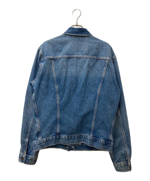 Calvin Klein（カルバンクライン）Calvin Klein (カルバンクライン) ウォッシュ加工デニムジャケット 40TM715 インディゴ サイズ:Sの古着・服飾アイテム