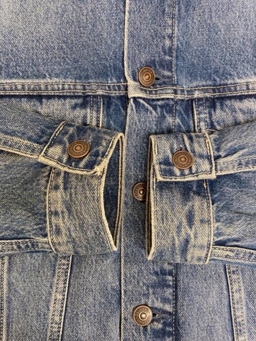 Calvin Klein（カルバンクライン）Calvin Klein (カルバンクライン) ウォッシュ加工デニムジャケット 40TM715 インディゴ サイズ:Sの古着・服飾アイテム