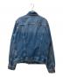 Calvin Klein (カルバンクライン) ウォッシュ加工デニムジャケット 40TM715 インディゴ サイズ:S：10000円
