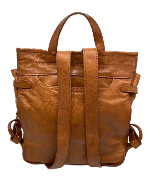 genten（ゲンテン）genten (ゲンテン) レザーリュック　Avila nuova ブラウンの古着・服飾アイテム
