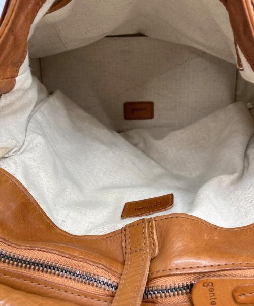 genten（ゲンテン）genten (ゲンテン) レザーリュック　Avila nuova ブラウンの古着・服飾アイテム