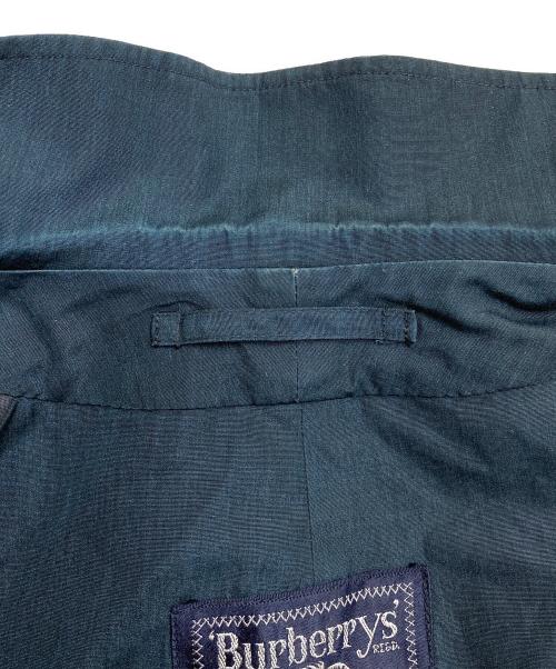 Burberry's（バーバリー）Burberry's (バーバリーズ) ステンカラーコート WR050-218-29 ネイビー サイズ:Lの古着・服飾アイテム