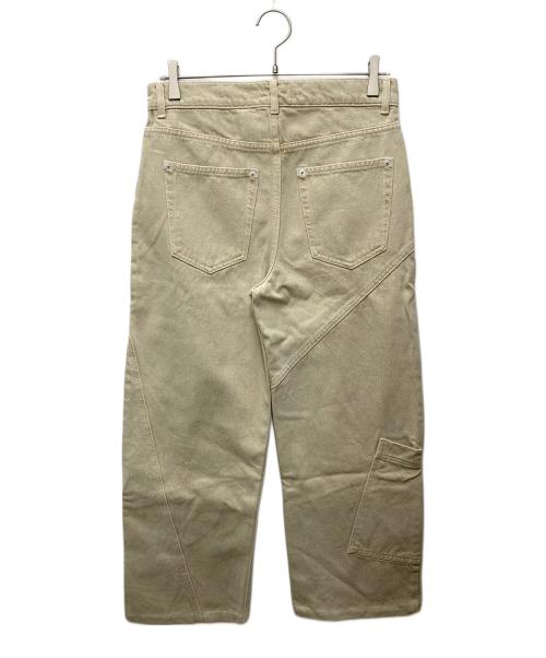 Gimaguas（ギマガス）Gimaguas (ギマガス) バギーデニムパンツ ベージュ サイズ:SIZE 86cm (W34)の古着・服飾アイテム