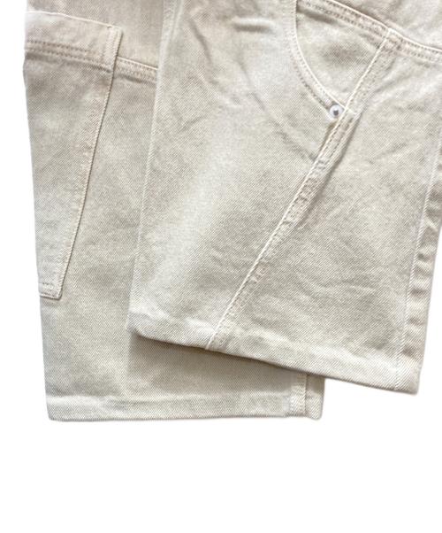 Gimaguas（ギマガス）Gimaguas (ギマガス) バギーデニムパンツ ベージュ サイズ:SIZE 86cm (W34)の古着・服飾アイテム