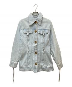 中古・古着通販】Eaphi (エフィ) RANDOM BUTTON SHEER JACKET 83002