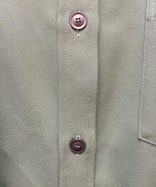 SOEJU（ソージュ）SOEJU (ソージュ) ソフトオックスシャツワンピース グリーン サイズ:Mの古着・服飾アイテム