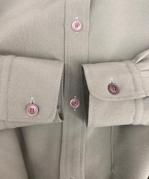 SOEJU（ソージュ）SOEJU (ソージュ) ソフトオックスシャツワンピース グリーン サイズ:Mの古着・服飾アイテム