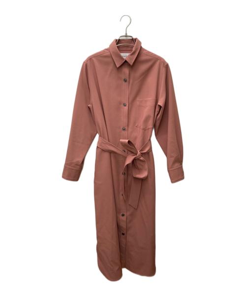 SOEJU（ソージュ）SOEJU (ソージュ) ソフトオックスシャツワンピース ピンク サイズ:Mの古着・服飾アイテム