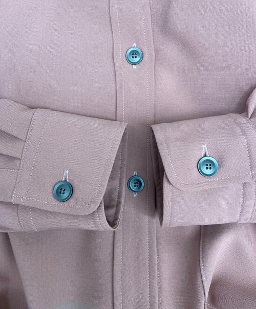 SOEJU（ソージュ）SOEJU (ソージュ) ソフトオックスシャツワンピース ピンク サイズ:Mの古着・服飾アイテム
