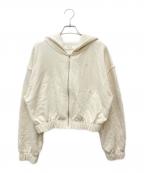 HER LIP TOハーリップトゥ）の古着「Flight Mode Zip Hoodie 1243102019」｜アイボリー