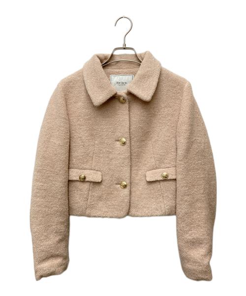 HER LIP TO（ハーリップトゥ）HER LIP TO (ハーリップトゥ) Royal Boucle Jacket ピンク サイズ:Sの古着・服飾アイテム