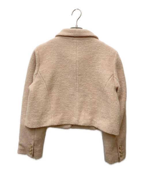 HER LIP TO（ハーリップトゥ）HER LIP TO (ハーリップトゥ) Royal Boucle Jacket ピンク サイズ:Sの古着・服飾アイテム